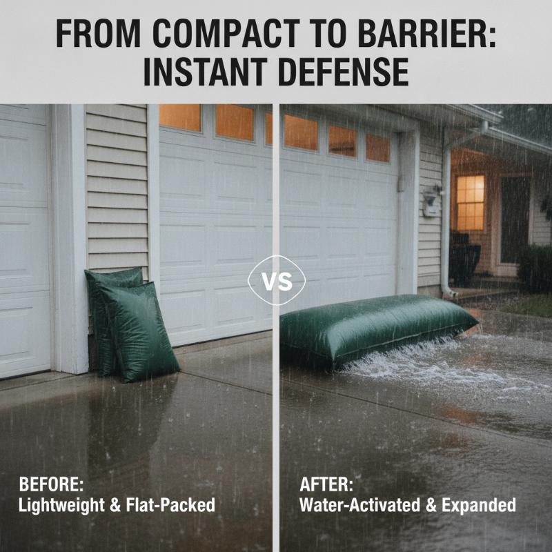 حواجز فيضانات قابلة لإعادة الا - مراجعة Flood Barrier Bag وسعره